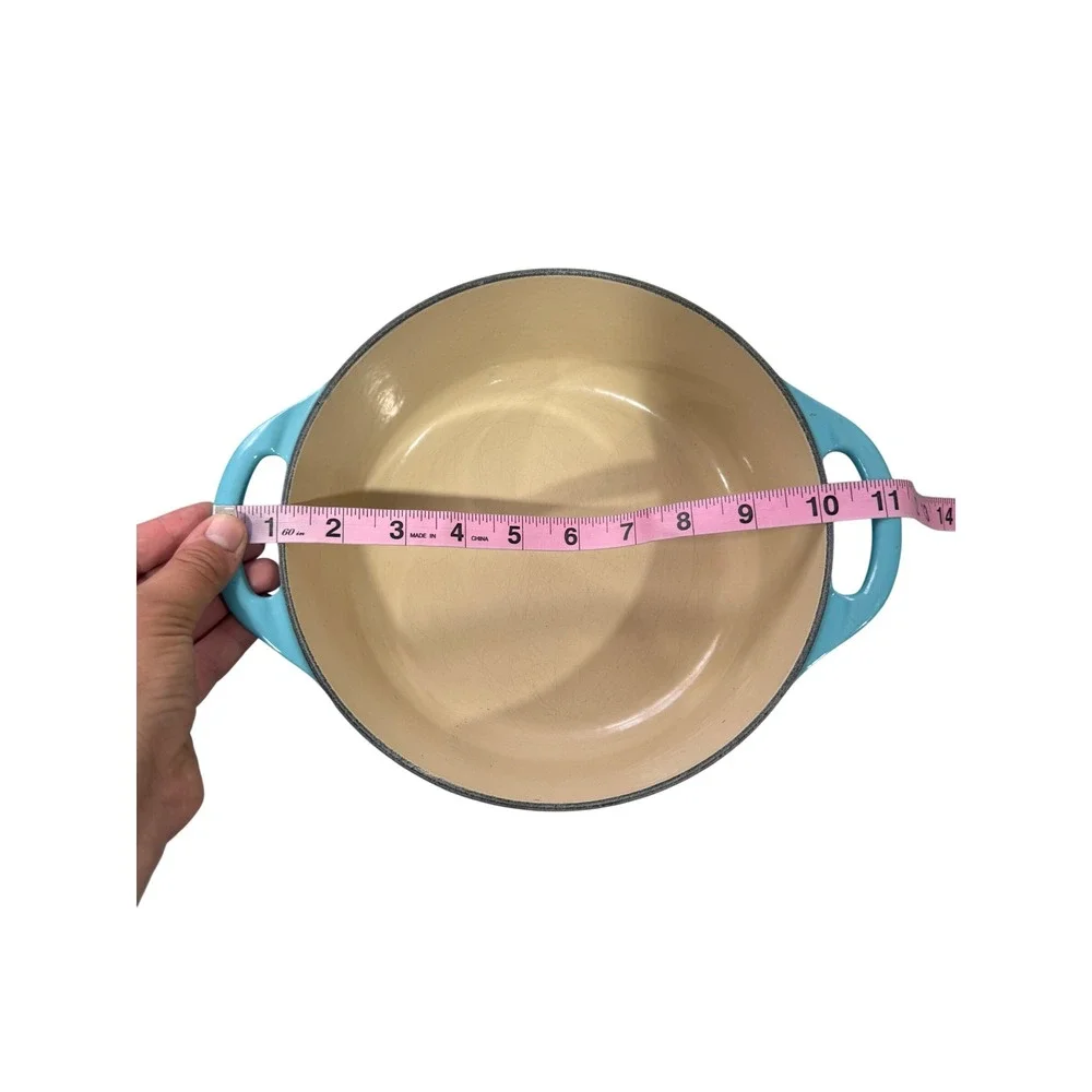 Le Creuset Signature Cast Iron 3.5 Quart Sauteuse, Caribbean Teal